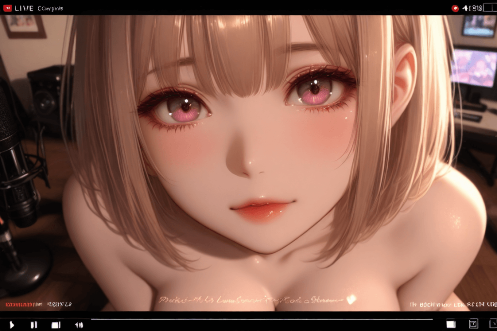 女友達にアダルトライブチャットをさせる